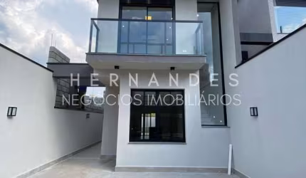 Casa Imponente no Condomínio Nova Jaguari ? 150m² de terreno com 3suítes em Santana de Parnaiba SP