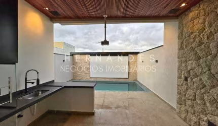 Casa dos seus sonhos no Villas do Jaguari! Com 3 quartos, área gourmet completa