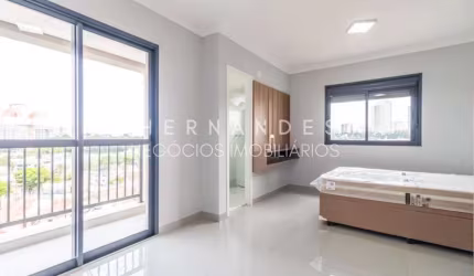 Apartamento Mobiliado de 1 Quarto e 1 Suíte com Vaga de Garagem na Aldeia de Barueri - Próximo ao Parque Shopping