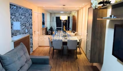 Apartamento Mobiliado com 2 dormitórios para alugar, 68 m² por R$ 5.000/mês - Jardim Tupanci - Barueri/SP
