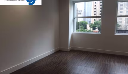 SALA COMERCIAL EM FRENTE AO MASP COM 33 M² , 01 VAGA, PRONTO PARA HABITAR