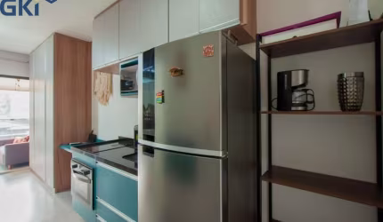 Studio mobiliado á venda em Pinheiros