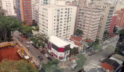 Cj com. na região da Paulista, c/ 55,54 metros, 2 salas, 3 banheiros, ar cond., copa, 2 vagas.