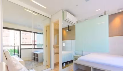 STUDIO MOBILIADO C/ VAGA E LAZER  - VILA MADALENA