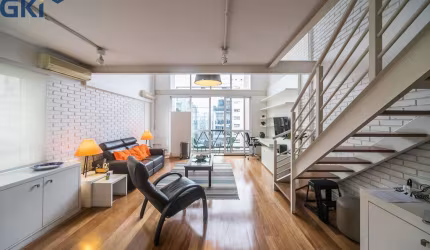 LOFT MOBILIADOCOM 2 DORMITÓRIOS PARA LOCAÇÃO NO ITAIM