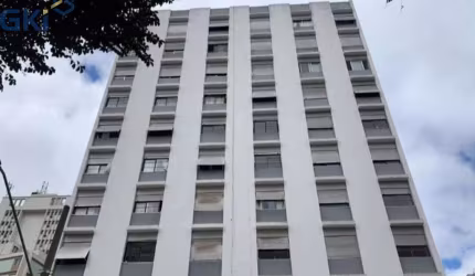 Apto p/ locação, c/25 m. AU, andar alto, reformado, s/ vaga. Prox. Santa Casa e metrô Santa Cecilia.