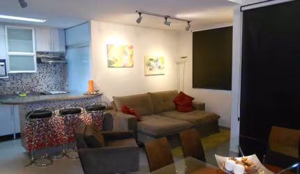 DUPLEX MOBILIADO DECORADO