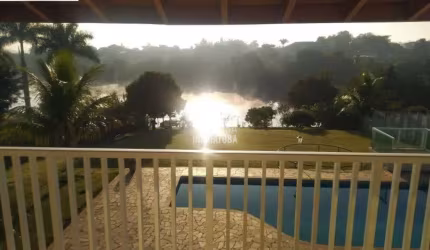 Chácara no Mosteiro de Itaici com fundo para os lago e linda vista Panorâmica