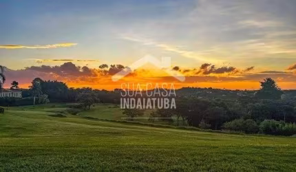 Terreno de 420m² funda para a mata no condomínio Village Prado - Indaiatuba/SP
