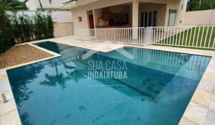 Lindo Sobrado - Condomínio Portal de Itaici com 3 dormitórios e piscina com raia de natação