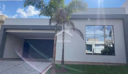 Linda casa térrea com piscina no condomínio Jardim Maringá - Indaiatuba/SP