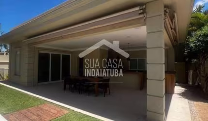 Sobrado Alto Padrão em Indaiatuba com porteira fechada