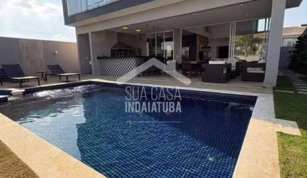 Sobrado 3 suítes e piscina em Condominio de alto padrão