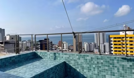 Apartamento com 1 quarto à venda na Rua Florianópolis, Barra, Salvador, 22 m2 por R$ 350.000