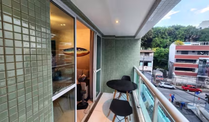 Apartamento com 1 quarto à venda na Rua Marquês de Caravelas, Barra, Salvador, 45 m2 por R$ 495.000
