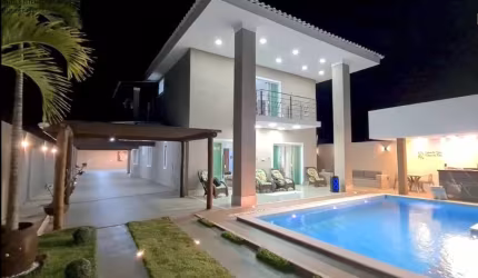 Casa em condomínio fechado com 3 quartos à venda na BA 099, Barra do Jacuípe, Camaçari, 400 m2 por R$ 1.300.000