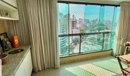 Apartamento com 3 quartos à venda na Rua Ranulfo Oliveira, Jardim Apipema, Salvador, 90 m2 por R$ 690.000