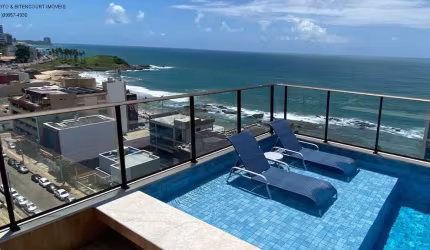 Apartamento com 1 quarto à venda na Avenida Almirante Marques de Leão, Barra, Salvador, 33 m2 por R$ 490.000