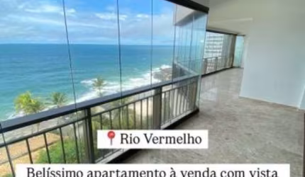 Apartamento com 4 quartos à venda na Rua Barro Vermelho, Rio Vermelho, Salvador, 320 m2 por R$ 2.400.000