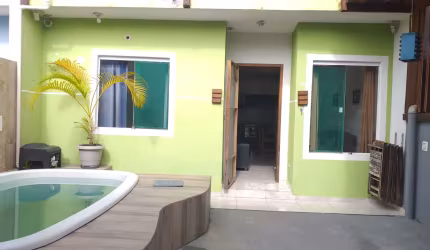 Casa diaria 2 quartos Ar TV Piscina Wi-Fi