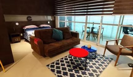 Apartamento para locação totalmente mobiliado em frente ao shopping Analia franco