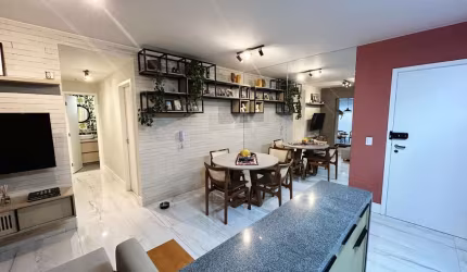 Apartamento para locação SEMI MOBILIADO no tatuapé