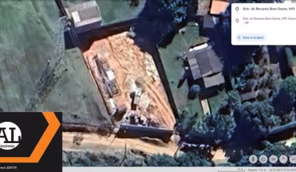 Terreno residencial Alto da Boa Vista Zona Residencial III medindo 1.082,28m², situado na Zona Leste de Sorocaba