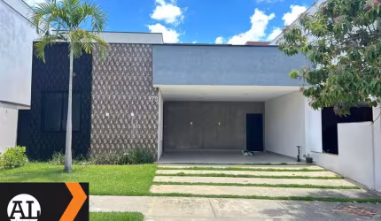 Casa térrea para locação no Condomínio Chácara Ondina em Sorocaba. Todas as suítes com modulados, 1 suíte com closet modulado, e Ar Condicionado