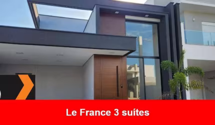 Excelente oportunidade! Casa térrea à venda no Condomínio Le France, com uma localização privilegiada