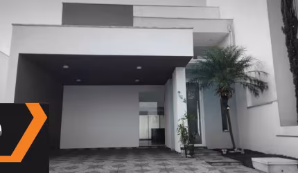 Ótima casa para venda no condomínio Ibiti Reserva em Sorocaba com 3 suítes sendo duas no piso inferior, área gourmet, garagem para 4 carros