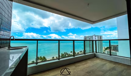 Apartamento em Candeias com 3 quartos e 2 vagas - Edf. Ocean View