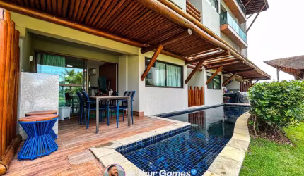 Apartamento para Venda em Muro Alto - Térreo, Piscina e 2 quartos - La Fleur Polinésia