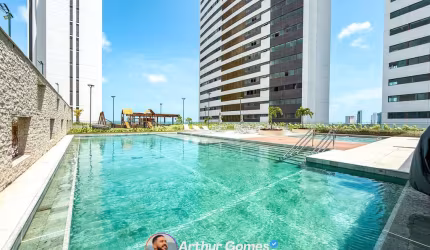Apartamento à venda no Cabanga - 4 quartos, 227 m² e varanda gourmet - Edf Mirante do Cais