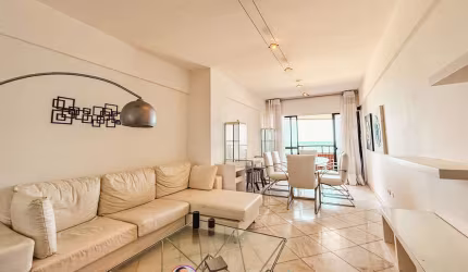 Apartamento em Candeias com 118 m² , 4 quartos  e beira mar - Edf. Piazza Navona