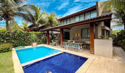 Bangalô em Muro Alto com 4 quartos, 212 m² e piscina privativa - Beach Class Eco Life