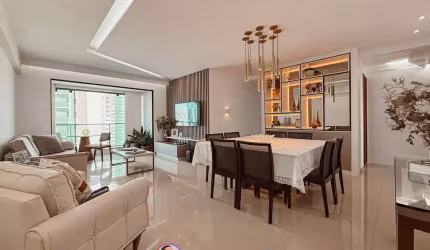 Apartamento em Boa Viagem - 4 Quartos, Andar Alto e 136 m² - Edf Boulevard Prince