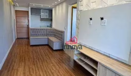 Apartamento com 2 dormitórios para alugar, 58 m² por R$ 3.152,09/mês - Ponte Grande - Guarulhos/SP