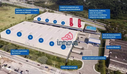 Galpão para alugar, 1470 m² por R$ 65.550,81/mês - Jardim Maria Eliza - Itaquaquecetuba/SP