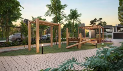 Casa 03 Suítes á Venda Bossa Nova Residence em Eusébio- Ceará
