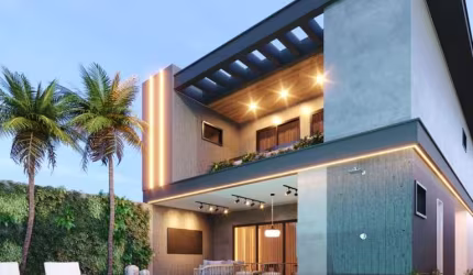 Casa Duplex a Venda com 04 Quartos Solaris Vita em Eusébio- Ceará