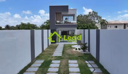Casa Duplex a Venda com 04 Suítes e 05 Vagas de Garagem no Eusébio- Ceará