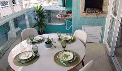 LOCAÇÃO TEMPORADA-  PREÇOS ESPECIAS  - EXCELENTE APARTAMENTO, 3 DORMITÓRIOS SENDO 2 SUÍTES E 3 VAGAS PRIVATIVAS