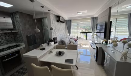 APARTAMENTO PRONTO PARA MORAR NO RESIDENCIAL ICON COM 02 DORMITÓRIOS SENDO 01 SUÍTE PRÓXIMO AO BALNEÁRIO SHOPPING
