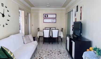 APARTAMENTO COM 02 SUÍTES MAIS 01 DORMITÓRIO COM 01 VAGA PRIVATIVA E BREVE VISTA MAR
