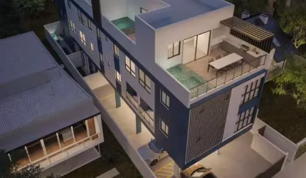 Cobertura Duplex, Praia do Poço com 3 quartos, 500m da praia