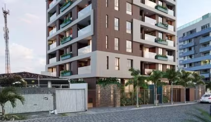 Apartamento no Bessa, 150 metros da Praia - Elevador e lazer