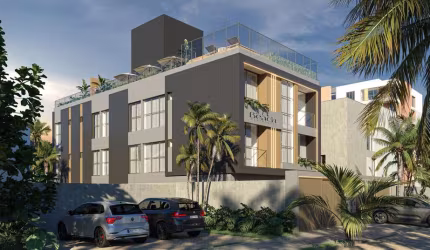Apartamento com 2 quartos a 100 metros da Praia do Bessa