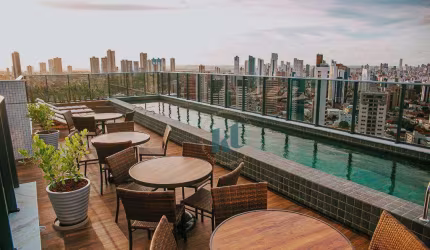 Flat com 2 dormitórios à venda, 50 m² por R$ 520.000,00 - Tambaú - João Pessoa/PB