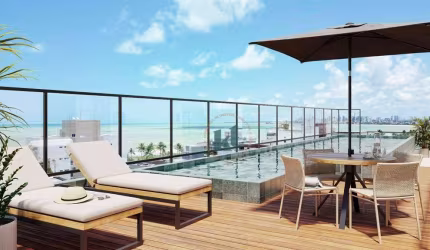 Studio com 3 dormitórios à venda, 88 m² por R$ 1.476.831,83 - Intermares - Cabedelo/PB