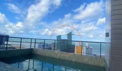 Flat com 1 dormitório à venda, 28 m² por R$ 399.000 - Bessa - João Pessoa/PB